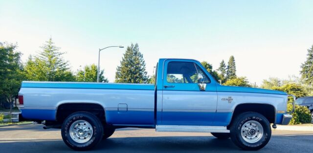 1984 chevrolet c/k 2500 3/4 ton 55k actual miles 4x4 long bed squarebody