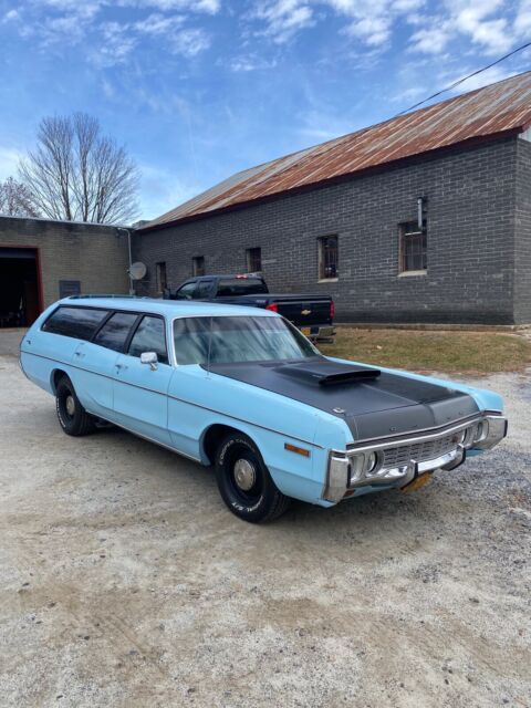 1972 dodge polara wagon blue rwd automatic wagon