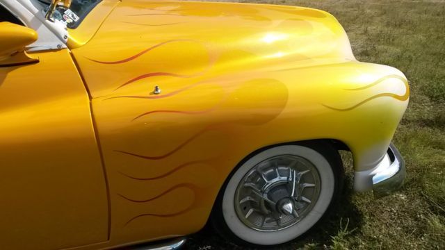 1950 mercury custom lowered street-rod lead sled w/crate chevy 350