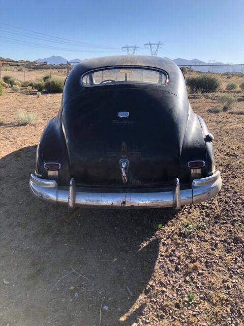 1947 chevrolet fleetline sedan black rwd manual fleetline