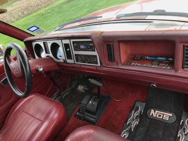 1988 ford bronco ii xl 4x4 southern truck no rust- new parts - retro - 97k miles