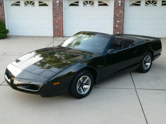 1991 pontiac firebird convertible! no reserve auction!