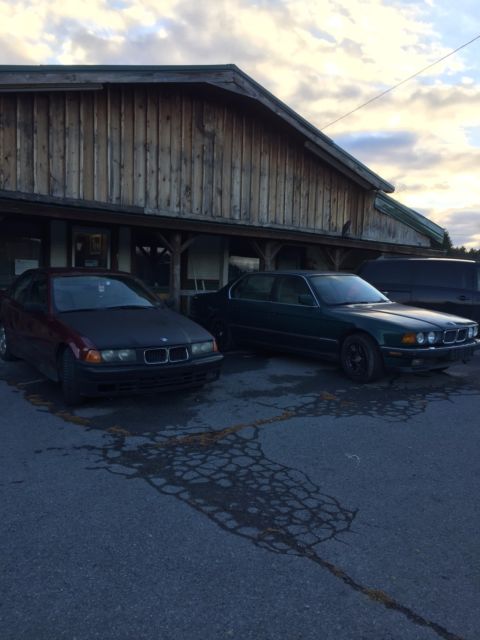 two 1993 bmw's for one price!!! 740&318