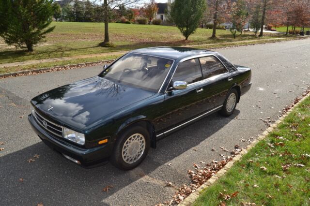 vg30e-powered right-hand-drive rear-wheel-drive luxury car with only 17k miles!