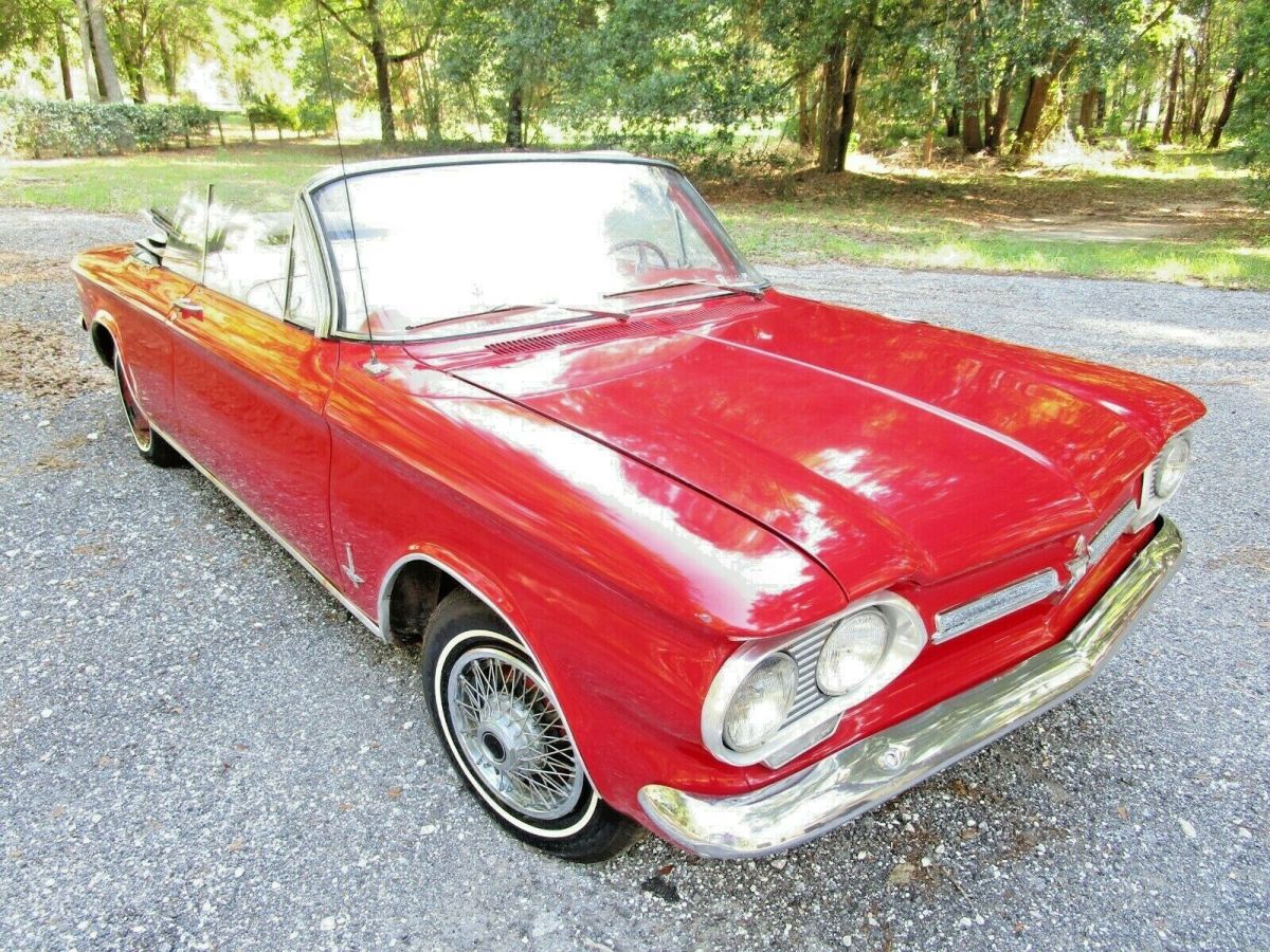 1962 chevrolet corvair convertible chevy monza garage barn find not corvette