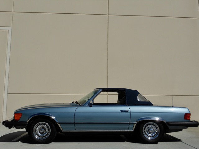 1975 mercedes benz 450sl roadster convertible 89000 miles selling no reserve