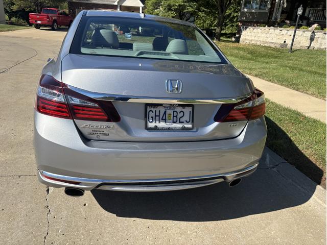 2016 honda accord ex-l v-6