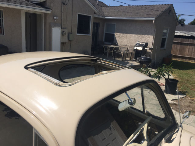 1967 vw sunroof bug