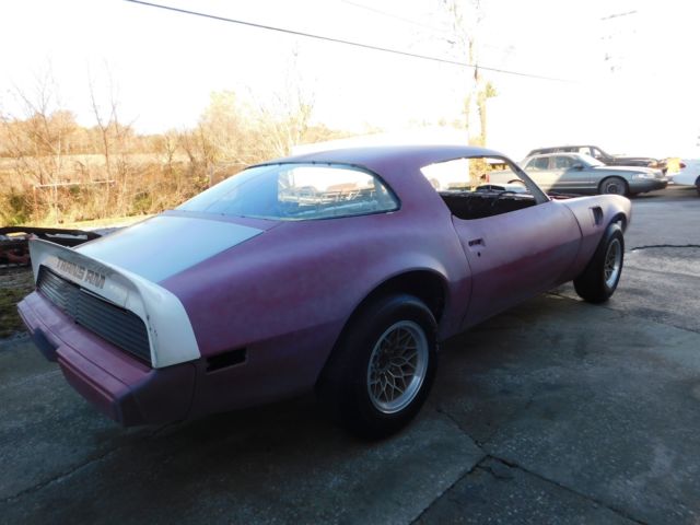 1979 pontiac firebird trans am rock solid project ws6 numbers matching no res !!