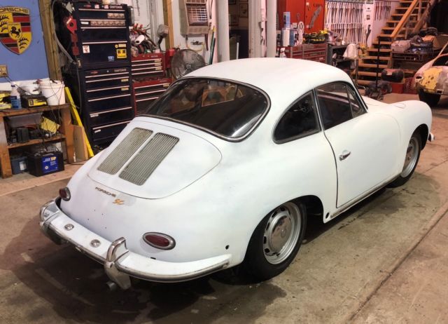 1964 porsche 356 sc coupe project