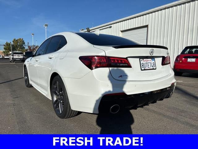 2019 acura tlx technology & a-spec