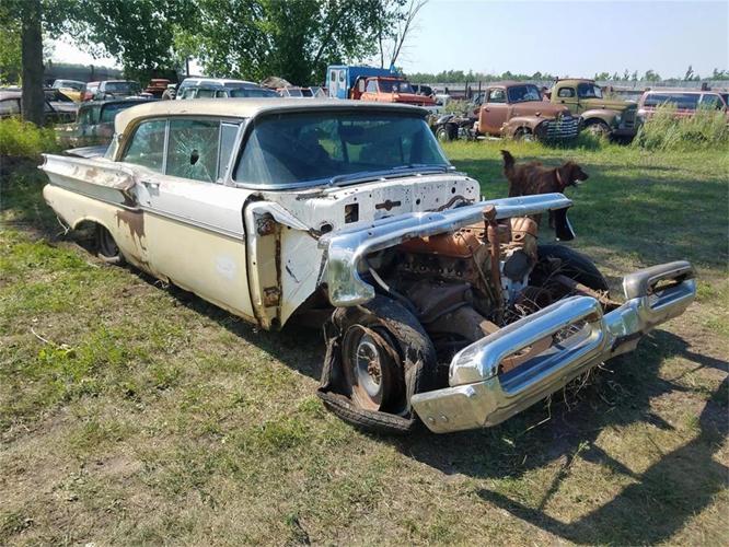 1957 mercury monterey in thief river falls, minnesota