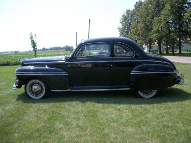 beautiful clean 1947 mercury 2 door sedan coupe restored to original!