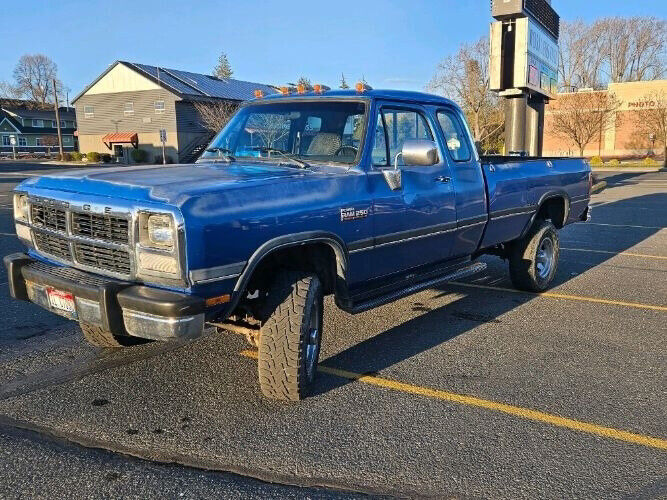 1993 dodge ram 250 turbo 5.9l i6 12v pickup truck