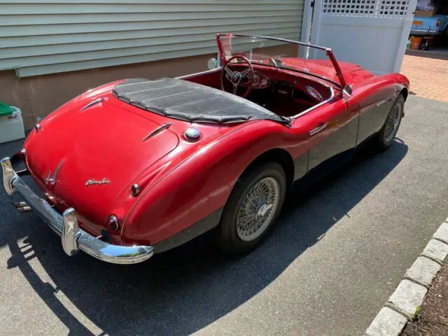 1957 austin healey 100/6 bn4 43k original miles unrestored survivor