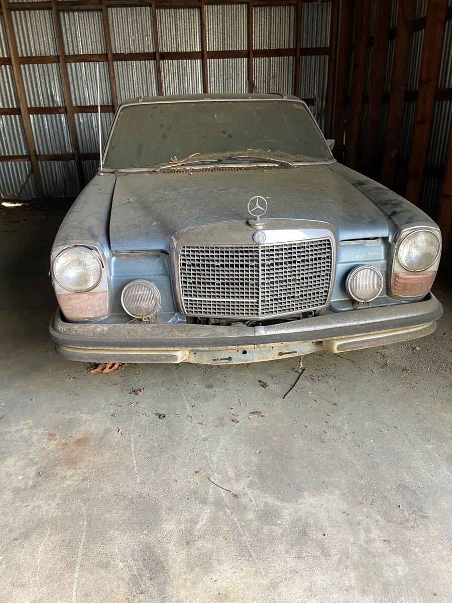 1971 mercedes-benz 250 c coupe coupe blue