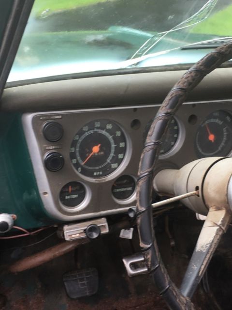 gmc 2500 4x4 original paint factory original tach 327 4 speed no reserve