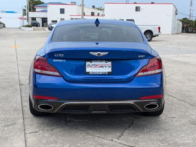2021 genesis g70 3.3t rwd