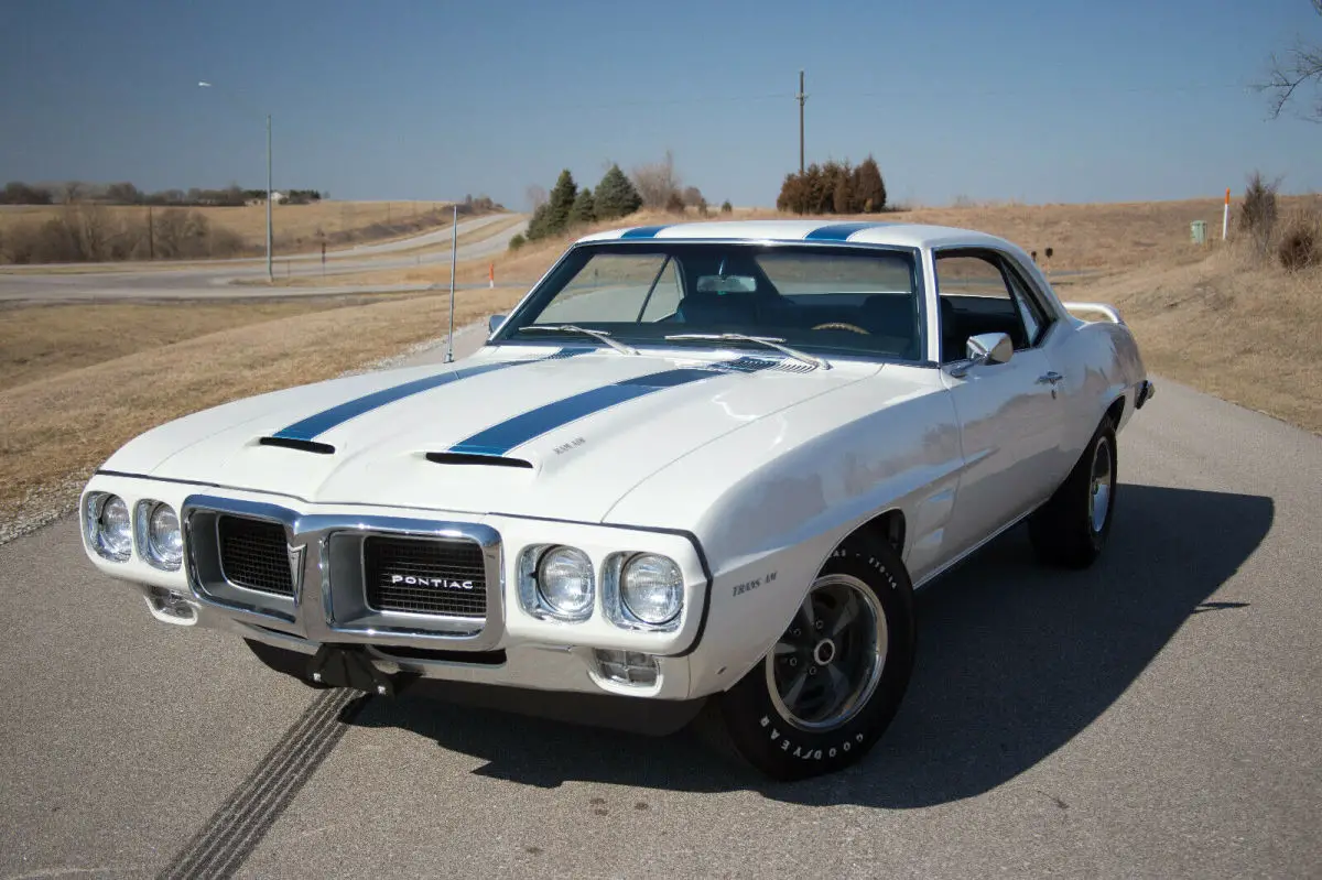 1969 trans am, 400 ram air iii, 4-speed, phs, gauge stack, d80
