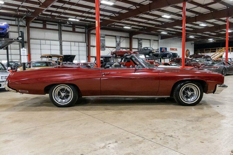 1972 buick lesabre 88654 miles burgundy convertible 350ci v8 automatic