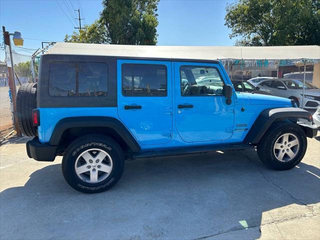 2018 jeep wrangler jk unlimited sport