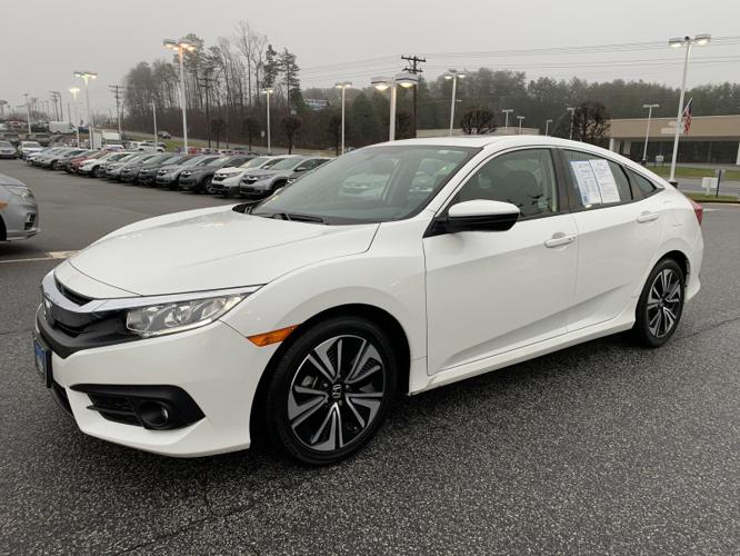 certified 2018 honda civic ex-l sedan hickory, nc 28602 for sale in hickory, north carolina