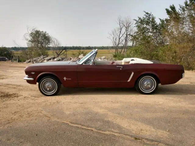 1965 ford mustang convertible pony interior