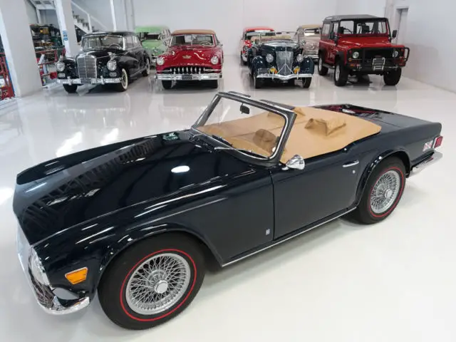 1971 triumph tr-6 roadster | fresh carpet & new convertible top