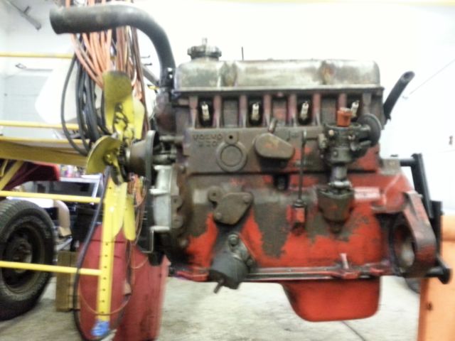 volvo p1800e plus extra b20 motor an parts