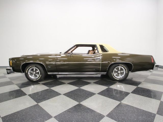 1975 pontiac grand prix 14079 miles ginger brown coupe 400 v8 3 speed automatic