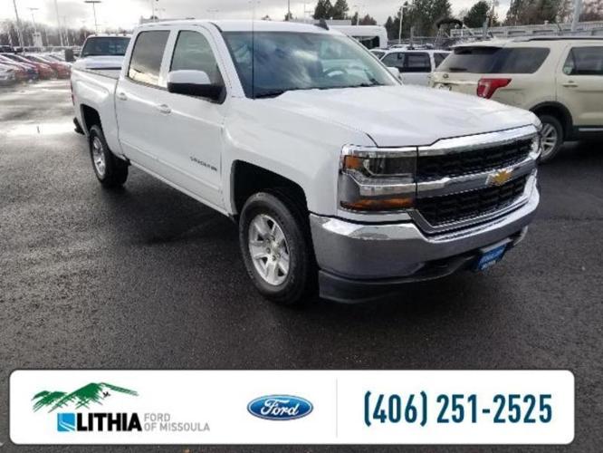 2018 chevrolet silverado 1500 lt 4x4 lt 4dr crew cab 5.8 ft. sb for sale in missoula, montana