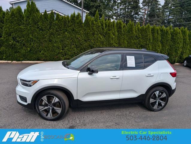2021 volvo xc40 recharge pure electric sport utility 4d