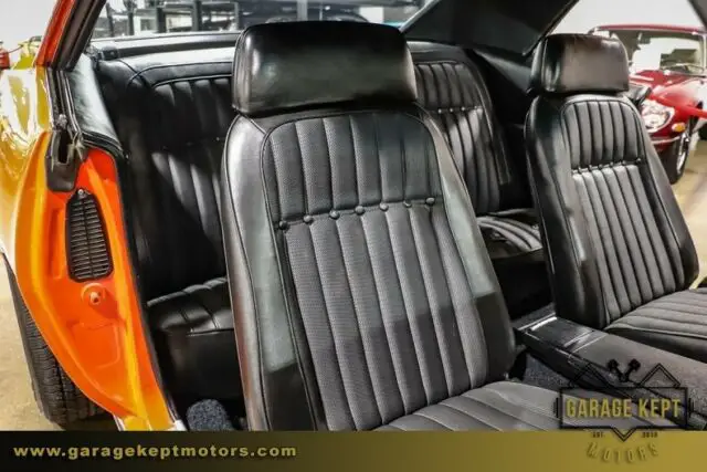 1969 chevrolet camaro z28 hugger orange coupe 302ci/290hp v8 46204 miles