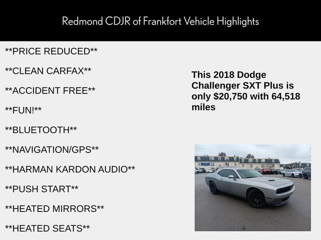 2018 dodge challenger sxt