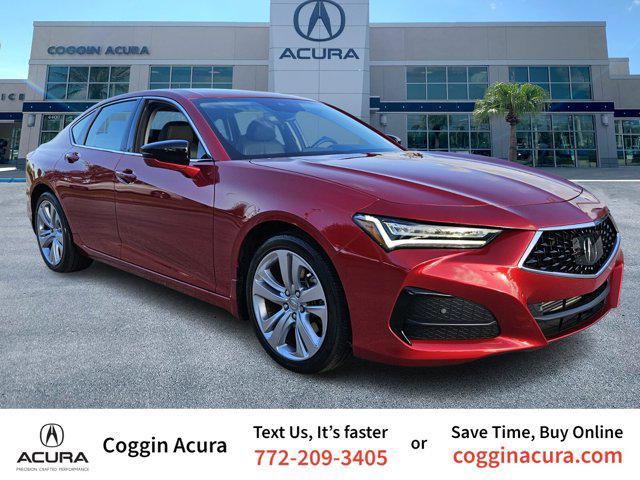2021 acura tlx technology