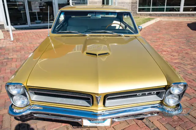 1965 pontiac gto tri-power special order tiger gold 389 v8 with 360 horse 4 spee