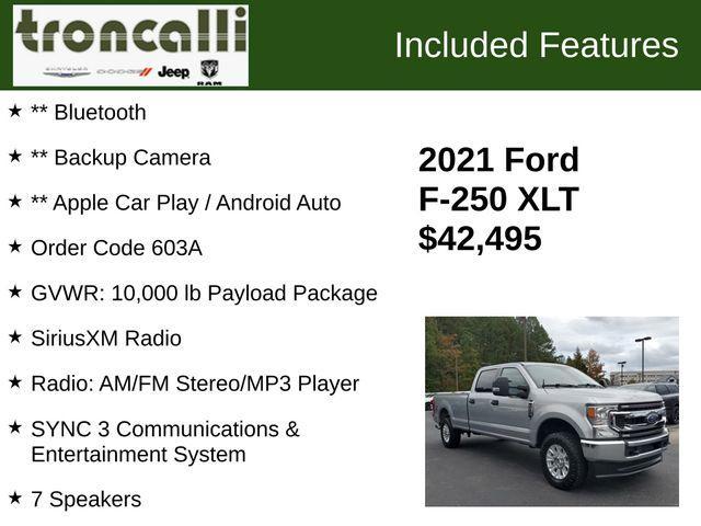 2021 ford f-250 xlt