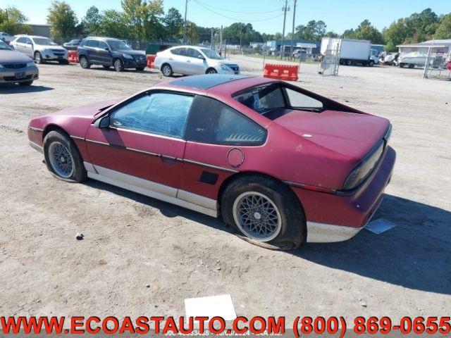 1987 pontiac fiero gt