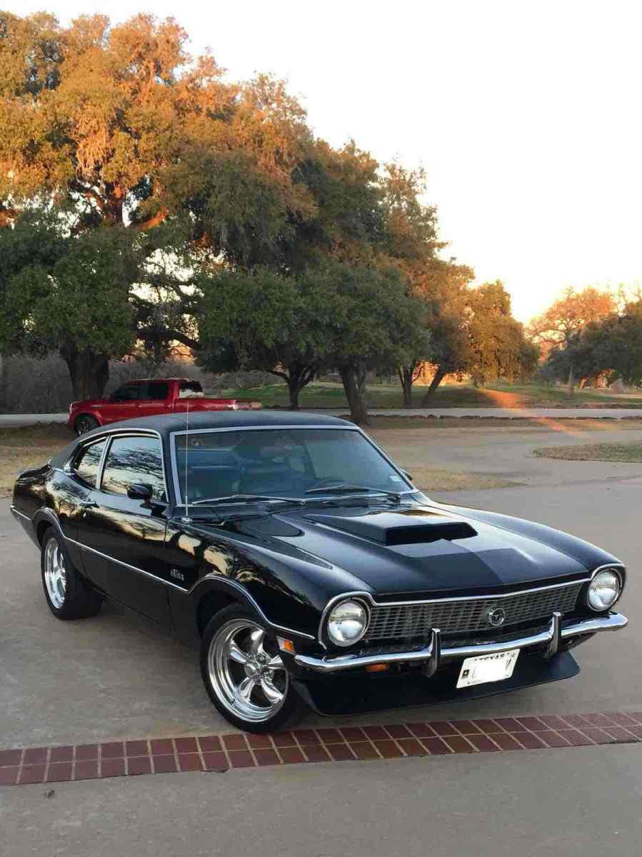1972 ford maverick sedan black rwd manual