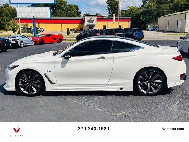 2019 infiniti q60 3.0t red sport 400