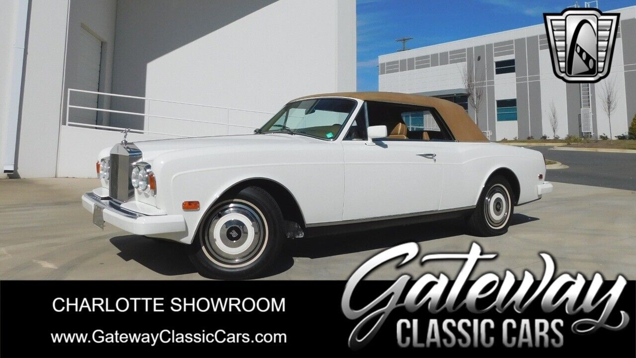 1988 rolls-royce corniche convertible