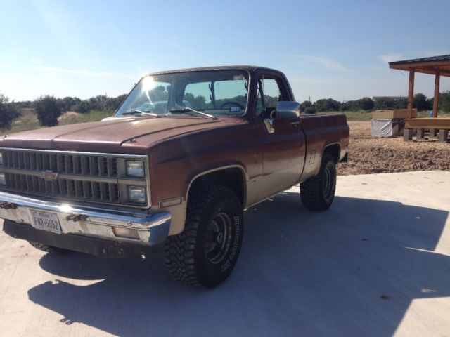 chevrolet k10 4-wheel drive