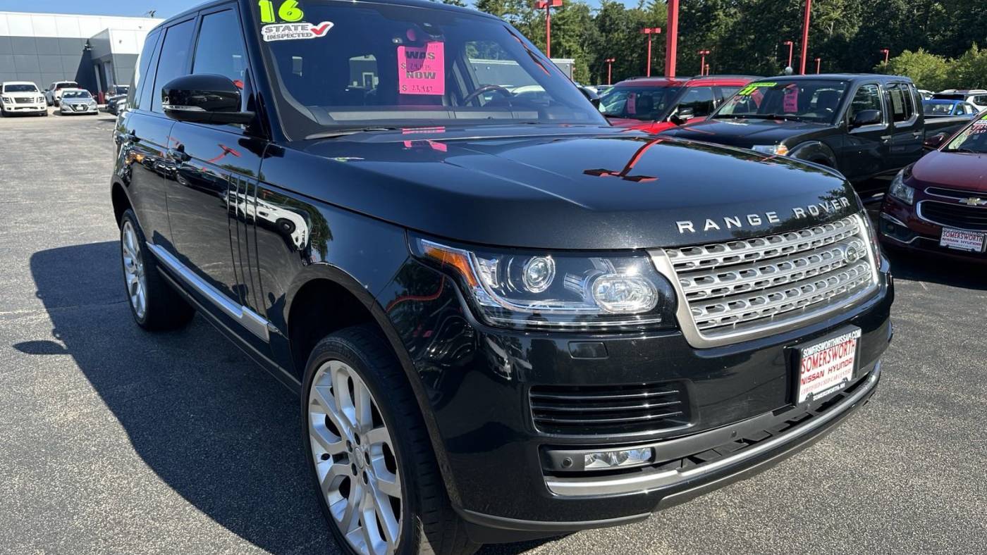 2016 land rover range rover supercharged