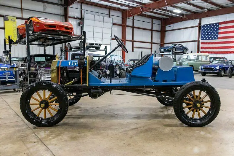 1915 ford model t 0 blue convertible 4-cylinder manual