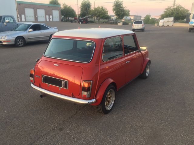no reserve - 1991 rover mini cooper 1275cc carb, sportspack flares, a/c