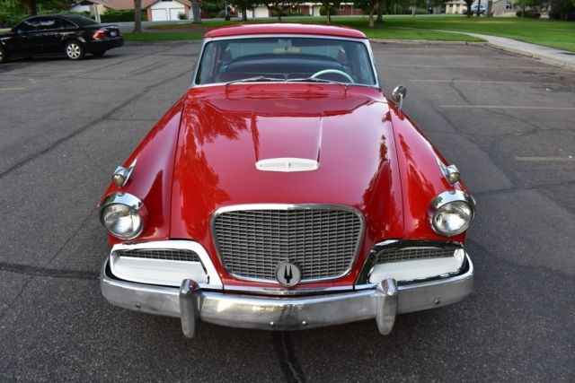 beautiful restored 1958 studebaker silver hawk coupe
