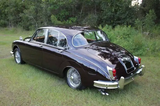 unique, beautiful '62 jaguar mark ii. restored w/ ford engine, trans, electrical
