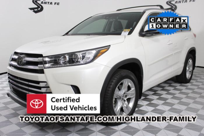 certified 2018 toyota highlander limited platinum santa fe, nm 87505 for sale in santa fe, new mexico