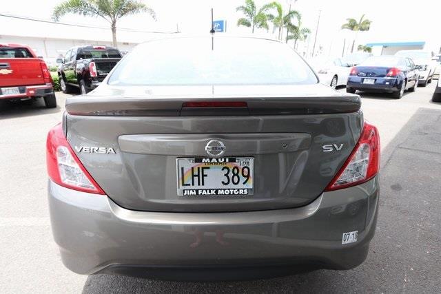 2016 nissan versa 1.6 s 1.6 s 4dr sedan 5m for sale in kahului, hawaii