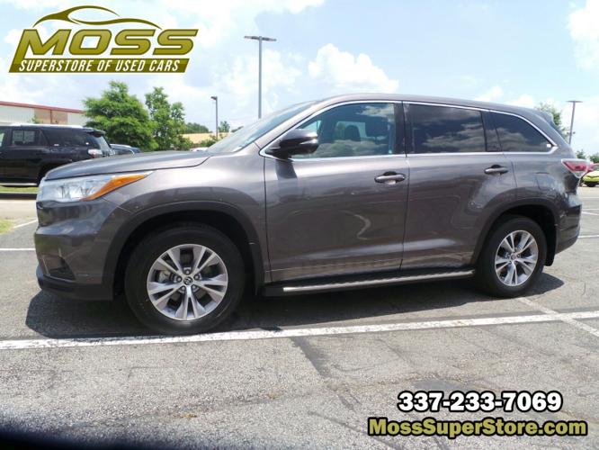 used 2016 toyota highlander fwd le v6 lafayette, la 70508 for sale in lafayette, louisiana